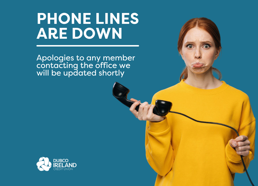Member Update – Phone Lines Temporarily Down