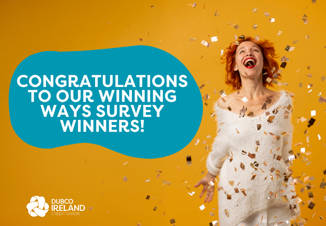 Winning Ways Survey Prize Draw Winners