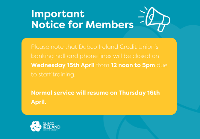 📢 Important Notice for Members 📢